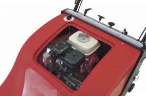 Nachläufer-Handkehrmaschine Sweeper 701 ST, Benzinbetrieb, mechanischer Antrieb, mit Filterabreinigung